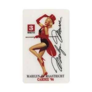    3m Marilyn Monroe in Red Top Hat & Signature CardEx 96 Maastricht