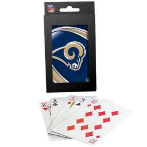   . Louis Rams Team Logo Vortex Design Playing Cards: Sports & Outdoors