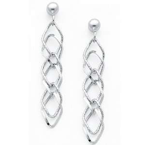   Hanging Earrings with Pusback for Women The World Jewelry Center