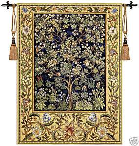 Beautiful Tree of Life Tapestry Wall Hanging, 36X27  