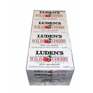  Ludens Cough Drops, Honey Licorice, 30 Drops/Bag, 12 Ea 