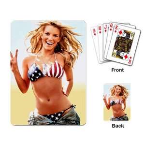  Jessica Simpson Playing Cards Single Design Sports 