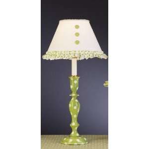  Green Ivory LP7 Lamp with Polka Dots