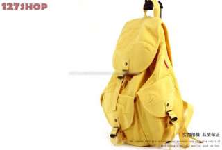   Handbag Canvas Schoolbag Bag Leisure Backpack Pink Yellow Black  