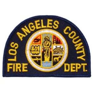  Los Angeles County Fire Dept. Patch 3 Patio, Lawn 
