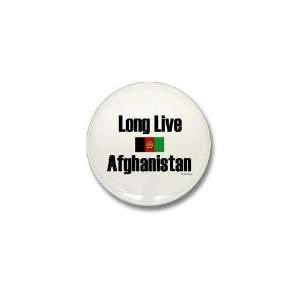  Long Live Afghanistan Afghanistan Mini Button by  