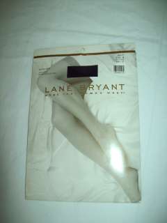 Navy Blue Pantyhose Lane Bryant Sz. B Daysheer, Invisible Reinforced 
