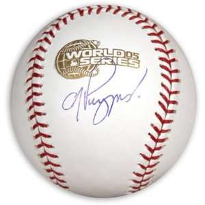   Pierzynski Autographed Baseball  Details 2005 World Series Baseball