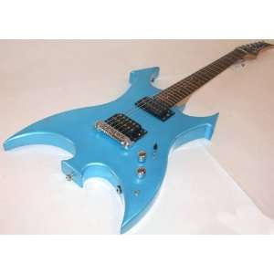  Jay Turser ATAK Series JTX 120 CAB Electric Guitar, BLUE 