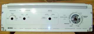Kenmore 70 Series Washer Control Panel 8526037 & Right/Left End Caps 
