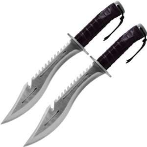   Set of 2 Whetstone Cutlery Vine Cutter Jungle Knives