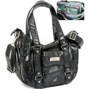   Ju Ju Be Legacy Collection BeHave Black Dizzy Daisies Diaper Bag Baby