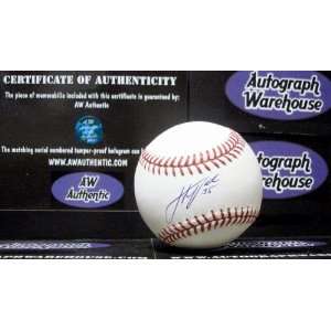  Justin Verlander Autographed Baseball: Sports & Outdoors