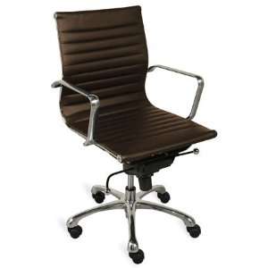  Lider Modern Brown Office Chair   MOTIF Modern Living 