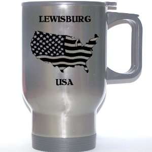  US Flag   Lewisburg, Tennessee (TN) Stainless Steel Mug 