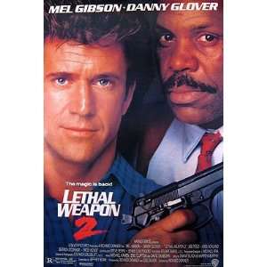  LETHAL WEAPON 2 ORIGINAL MOVIE POSTER