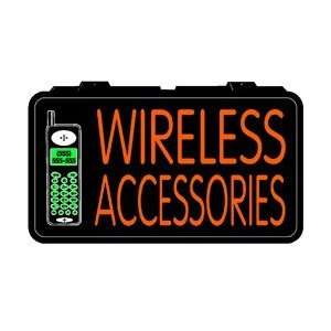  Backlit Lighted Sign   Wireless Accessories Office 