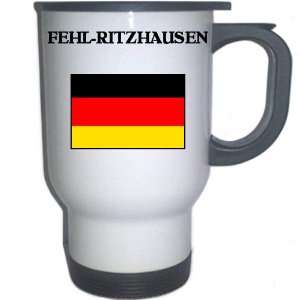  Germany   FEHL RITZHAUSEN White Stainless Steel Mug 