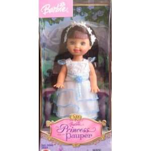    Barbie   Kelly Princess and the Pauper Doll (2004): Toys & Games