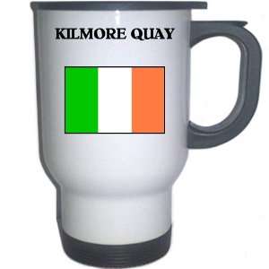  Ireland   KILMORE QUAY White Stainless Steel Mug 