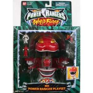  Bandai Power Rangers Power Ranger Red Wild Force Ranger 