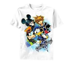  Kingdom Hearts II: Top Portion Pose (S) T Shirt (Apparel 
