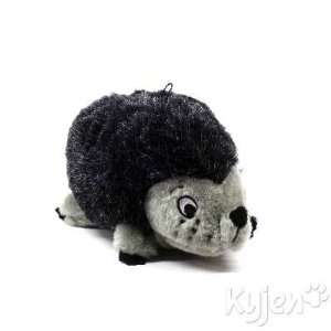   Kyjen Plush Puppies HEDGEHOG BOY Junior Dog Toy Grey 