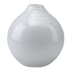  Large White Balloon Vase Dimensions: H9.5 W0 Home 
