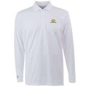  Southern Miss Long Sleeve Polo Shirt (White): Sports 