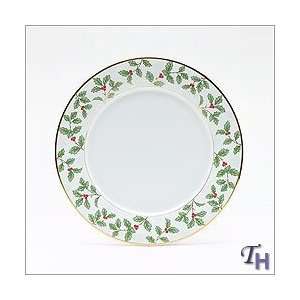 Noritake Holly and Berry Gold Salad Plate: Kitchen 