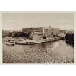 1924 Kungliga Slottet Royal Palace Norrstrom Stockholm 