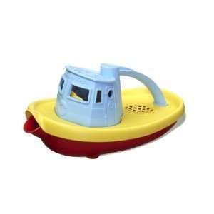  Green Toys Blue Tug Boat : Made in America: Toys & Games