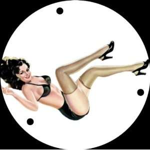  Pin Up Girl Kicking Legs WH Graphical Gibson or Epiphone 