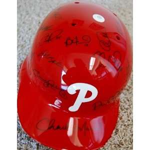   2011 Autographed / Signed Baseball Batting Helmet 