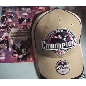  New England Patriots Super Bowl XXXIX Locker Room Hat 