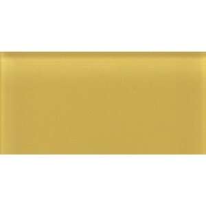   Reflections 4 1/4 x 8 1/2 Glossy Wall Tile in Honey Bee (Set of 48