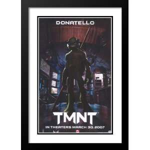 com Teenage Mutant Ninja Turtles 20x26 Framed and Double Matted Movie 