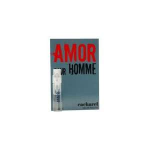  AMOR POUR HOMME by Cacharel EDT SPRAY VIAL MINI for MEN 