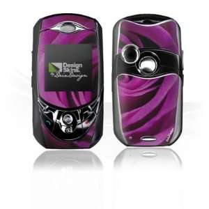   Design Skins for Siemens SL65   Purple Rose Design Folie Electronics