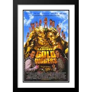 Gold Diggers 20x26 Framed and Double Matted Movie Poster   Style A 