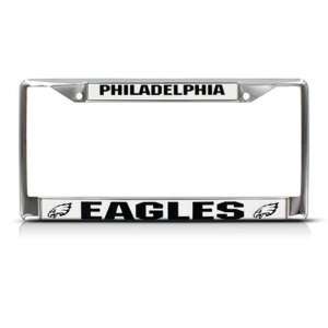   Philadelphia Eagles Metal license plate frame Tag Holder Automotive