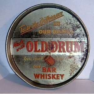  Old Drum Bar Whiskey Tray 