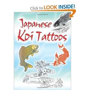  Japanese Koi Tattoos (Dover Tattoos) (English and English 