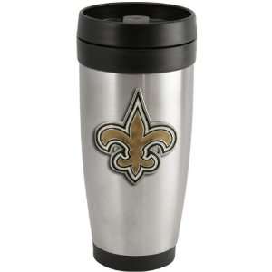  New Orleans Saints Stainless Steel Team Logo Thermo Travel 