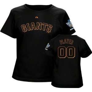   Name and Number T shirt with 2010 World Series Logo