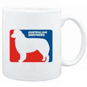 Mug White  Australian Shepherd Sports Logo  Dogs: Sports 