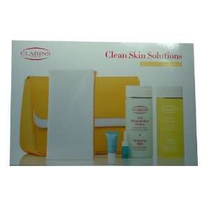    Clarins Clean Skin Solutions Set Dry or Normal Skin Beauty
