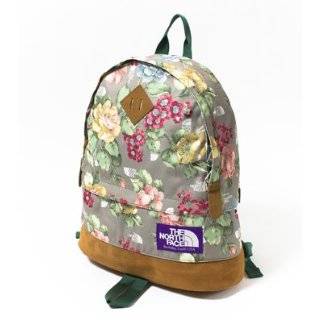 THE NORTH FACE PURPLE LABEL Medium Day Pack. New Flower Print. Green