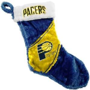 NBA Indiana Pacers Colorblock Plush Stocking:  Sports 