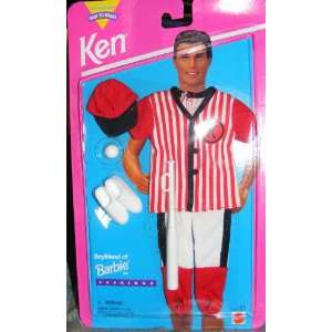   Barbie Ken Easy to Dress Baseball Outfit 1995 Toys & Games